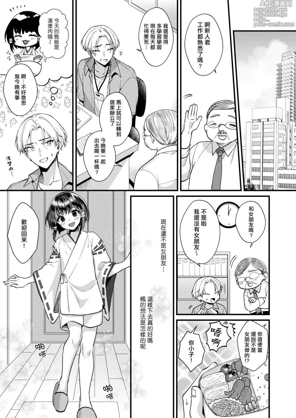 Page 8 of doujinshi Miko-kun to no Seikatsu