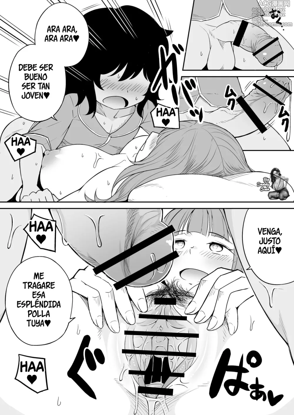 Page 14 of doujinshi Me Hice Amiga Sexual Del Amigo De Mi Hijo