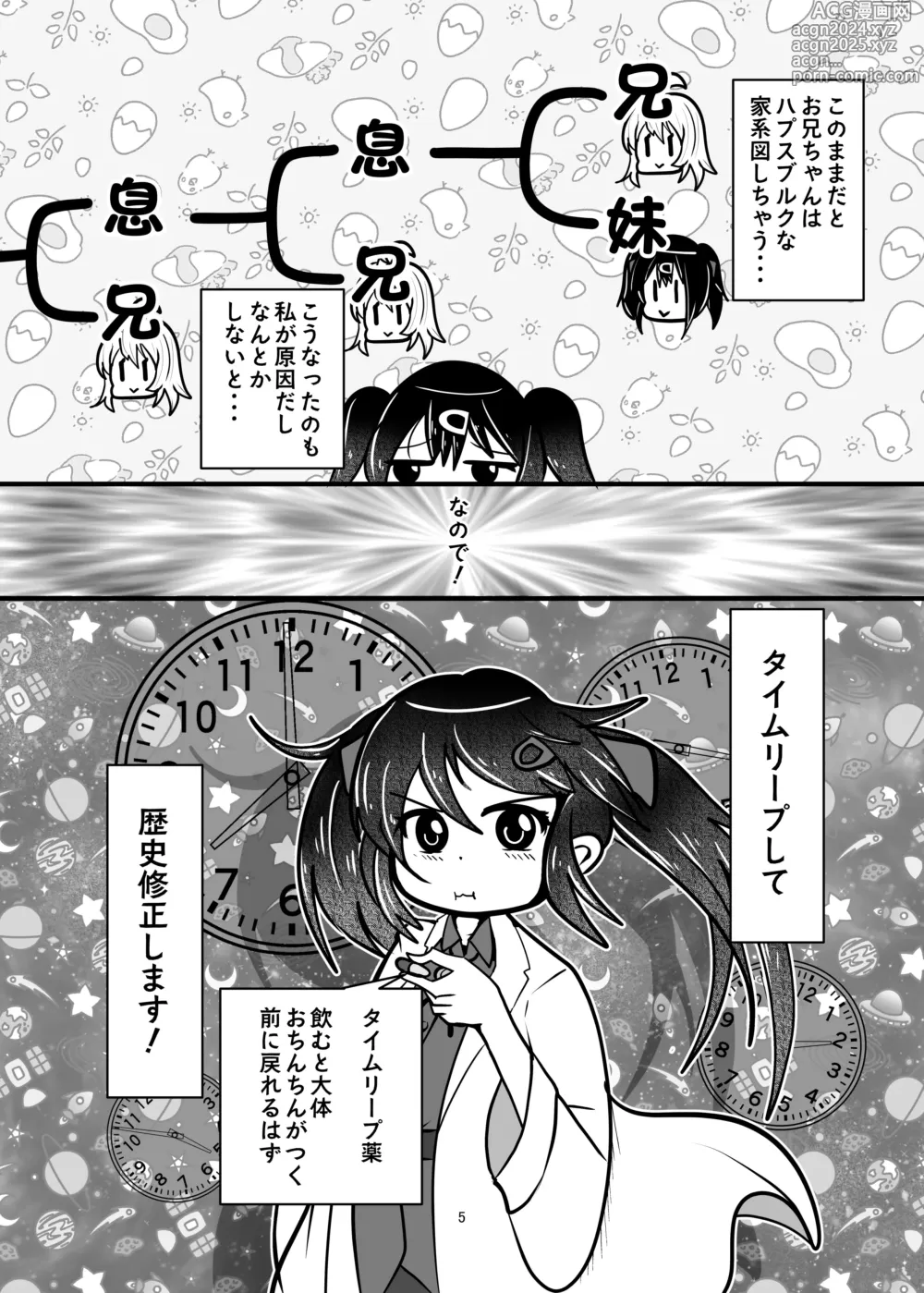 Page 5 of doujinshi Onii-chan wa Ochimai!? ww Sono 2!