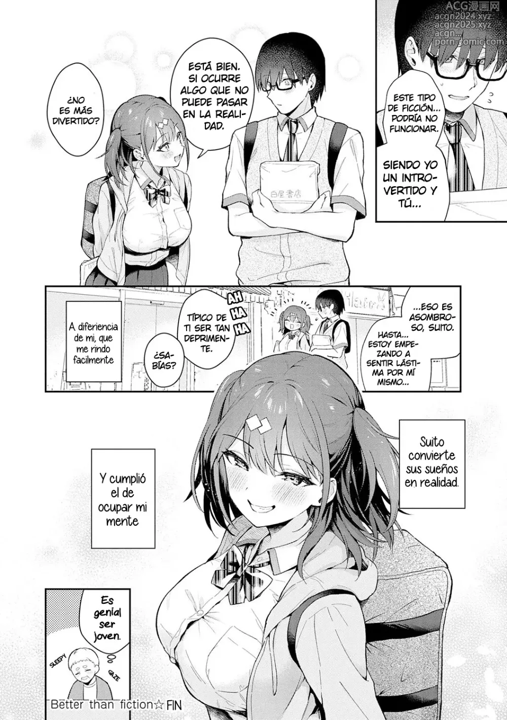 Page 29 of manga Better than fiction