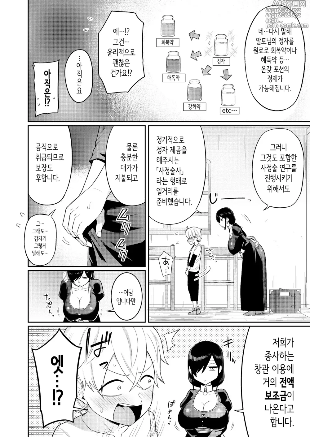 Page 6 of doujinshi 사정술사와 창부의 이야기