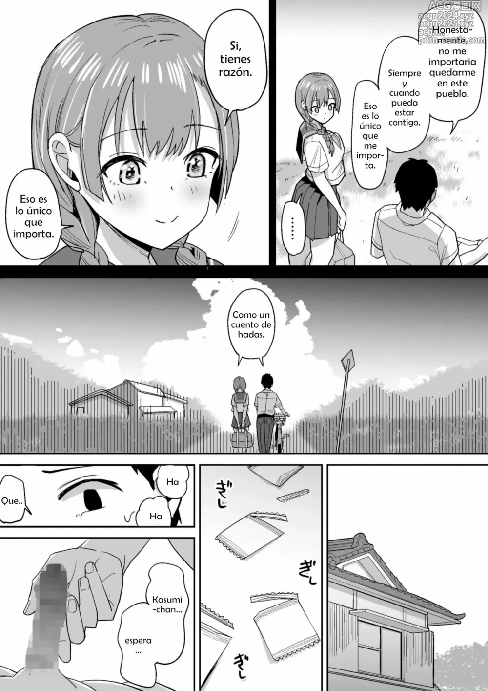 Page 18 of doujinshi Inaka de wa Kwaii Kanojo o Furyou no Senpai ni Netorareru