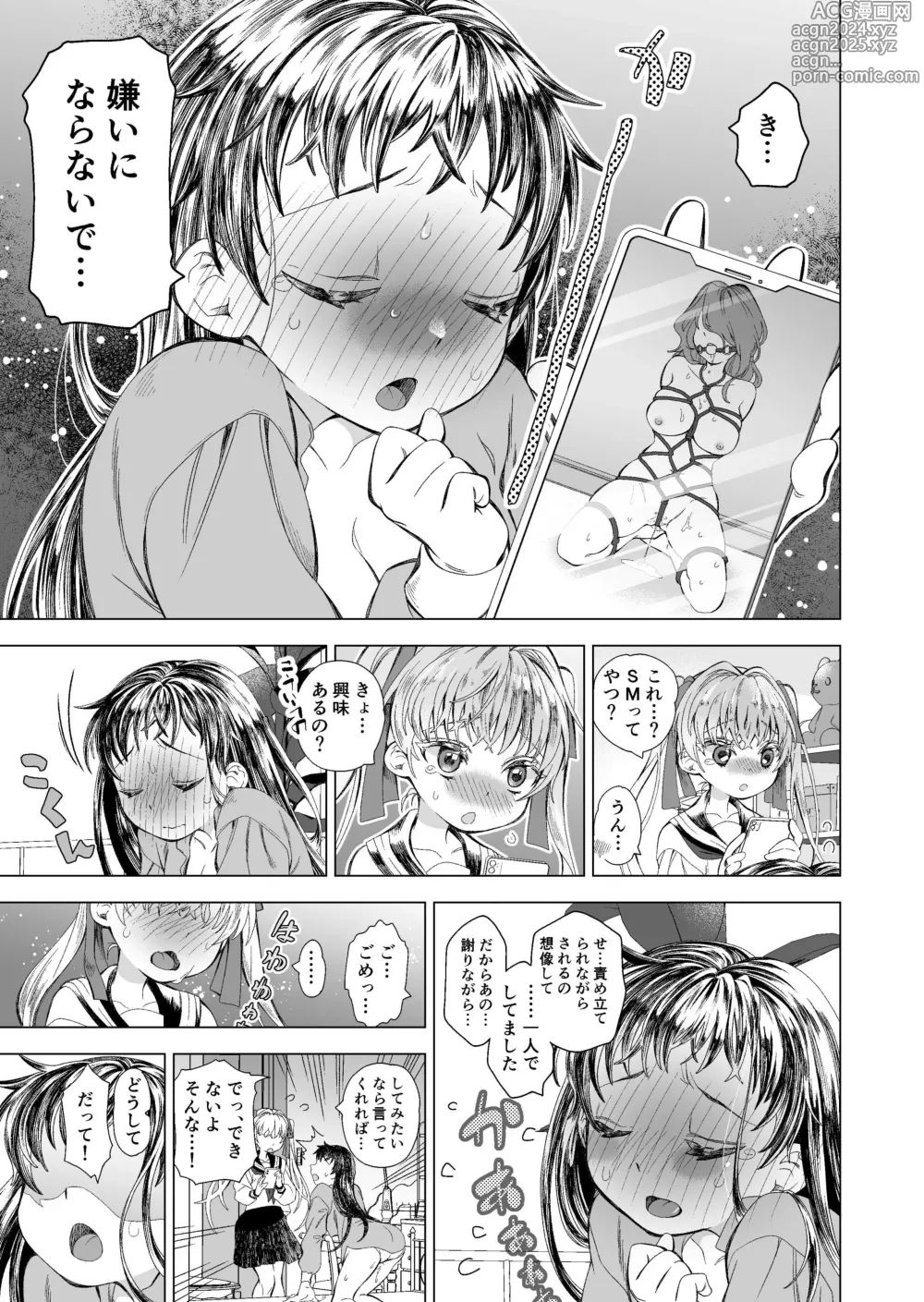 Page 12 of doujinshi Koibito ga Do M to Wakatta no de Shibatte Ecchi