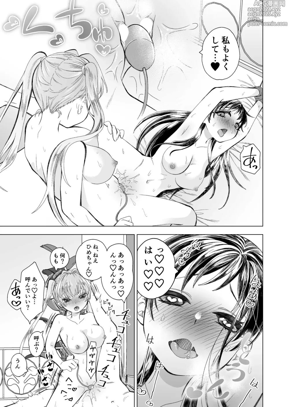 Page 24 of doujinshi Koibito ga Do M to Wakatta no de Shibatte Ecchi