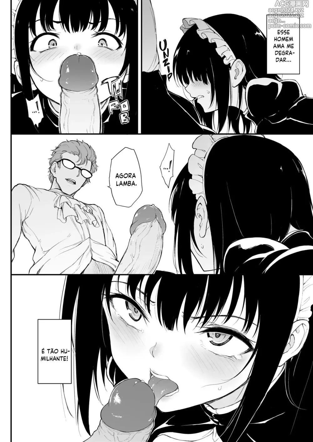 Page 5 of doujinshi Maid Kyouiku. 2 -Botsuraku Kizoku Rurikawa Tsubaki- (decensored)