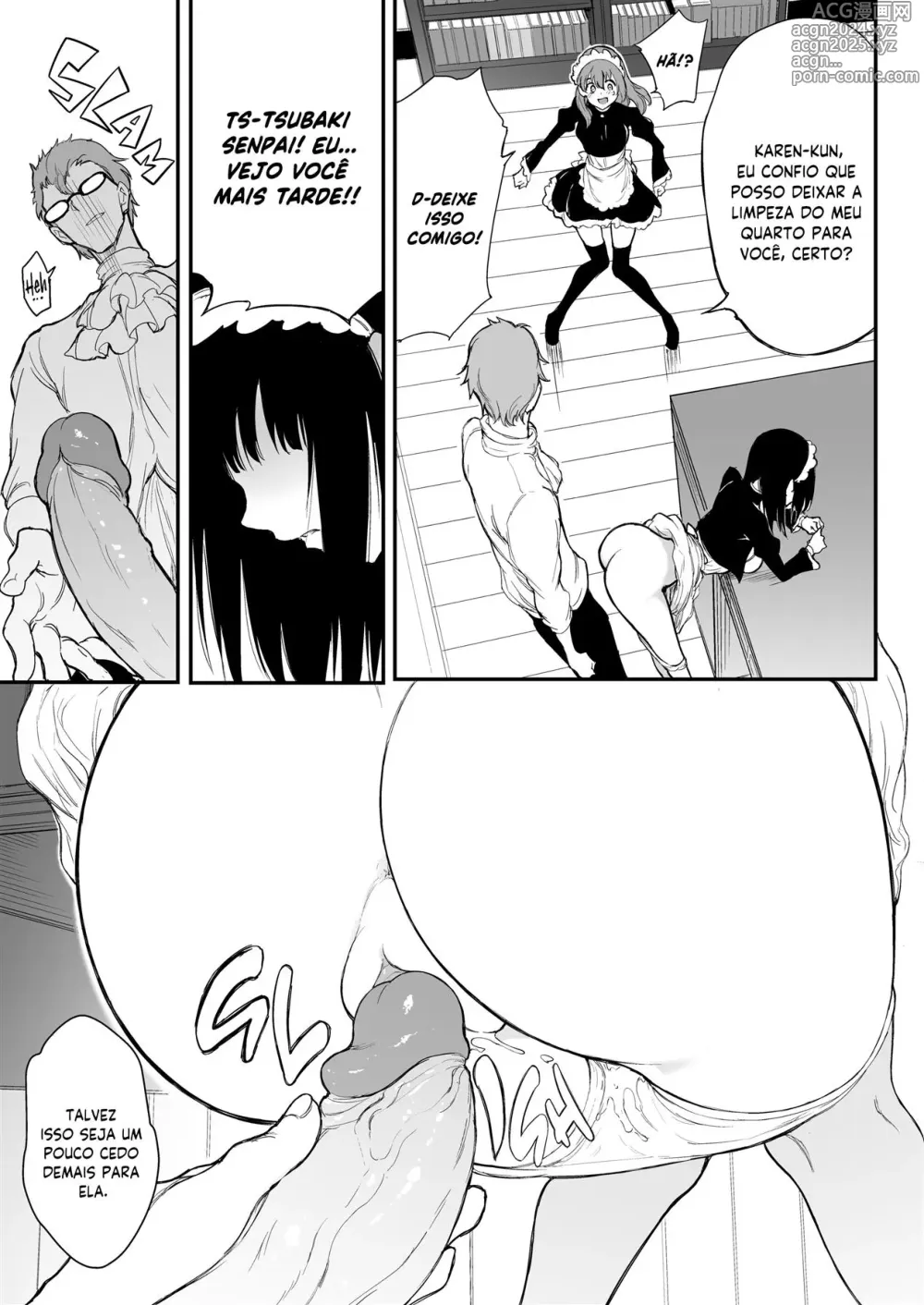 Page 14 of doujinshi Maid Kyouiku. 3 -Botsuraku Kizoku Rurikawa Tsubaki- (decensored)