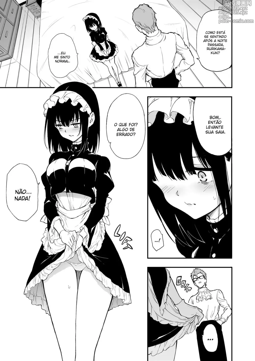 Page 4 of doujinshi Maid Kyouiku. 4 -Botsuraku Kizoku Rurikawa Tsubaki- (decensored)