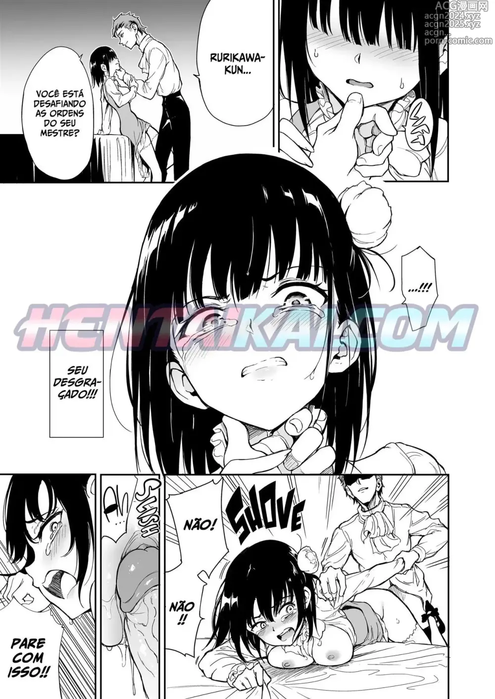 Page 17 of doujinshi Maid Kyouiku. 5 -Botsuraku Kizoku Rurikawa Tsubaki- (decensored)