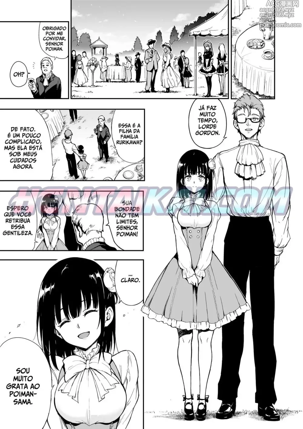 Page 3 of doujinshi Maid Kyouiku. 5 -Botsuraku Kizoku Rurikawa Tsubaki- (decensored)