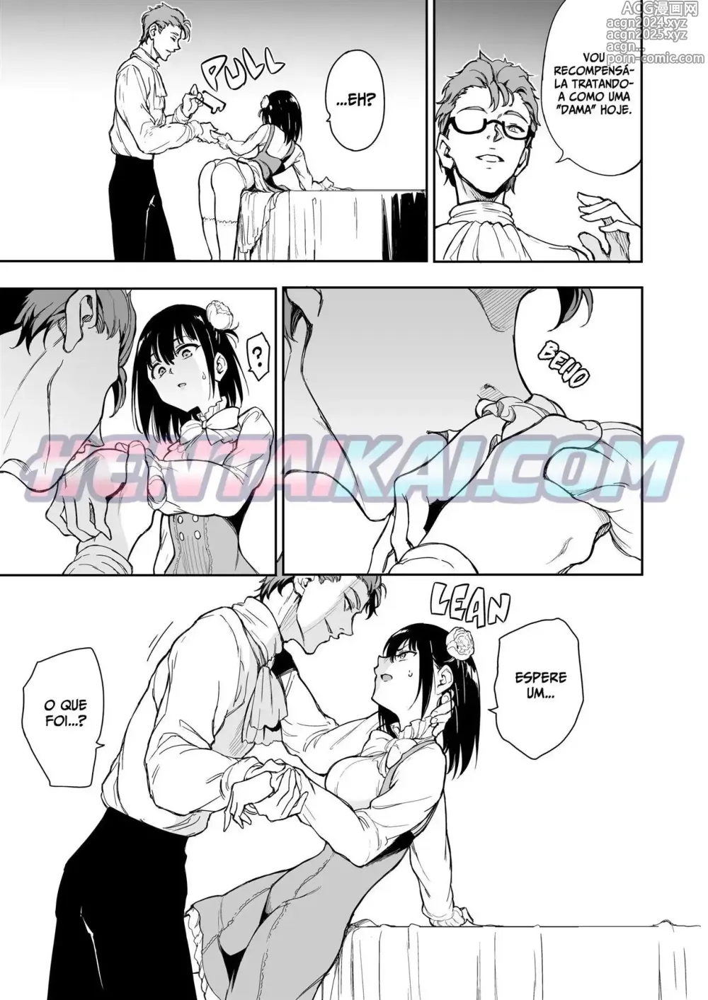 Page 7 of doujinshi Maid Kyouiku. 5 -Botsuraku Kizoku Rurikawa Tsubaki- (decensored)