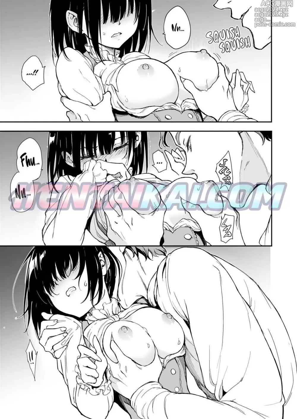 Page 9 of doujinshi Maid Kyouiku. 5 -Botsuraku Kizoku Rurikawa Tsubaki- (decensored)