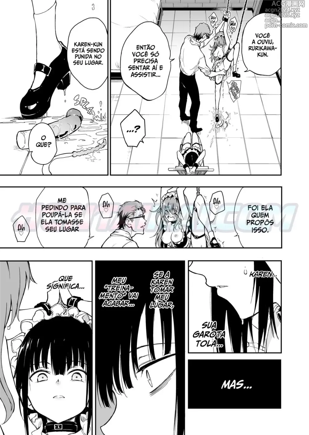 Page 12 of doujinshi Maid Kyouiku. 6 -Botsuraku Kizoku Rurikawa Tsubaki- (decensored)