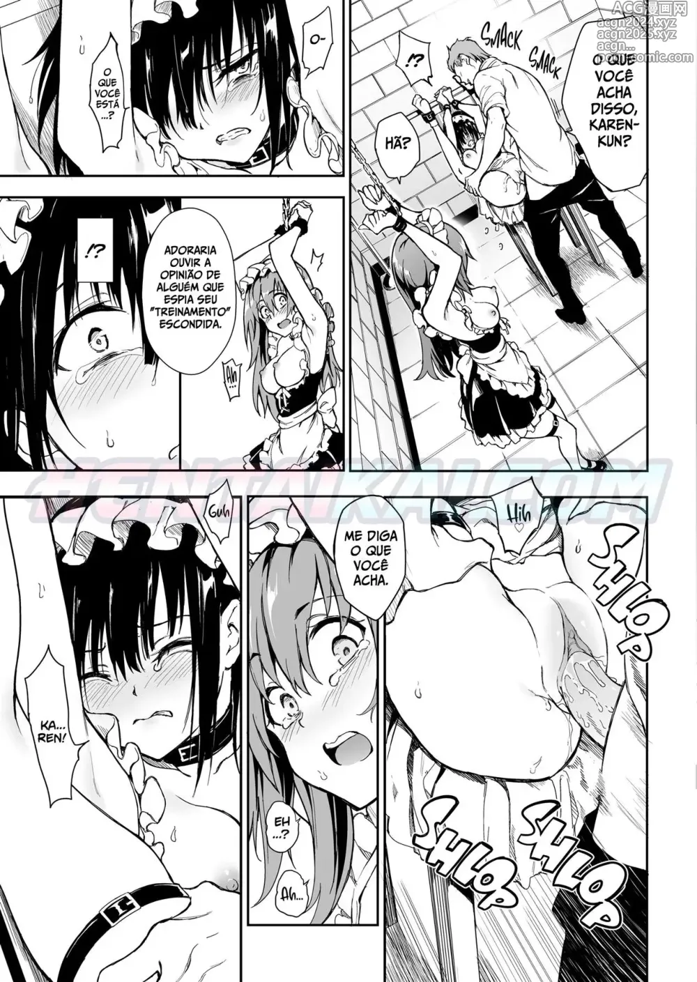 Page 20 of doujinshi Maid Kyouiku. 6 -Botsuraku Kizoku Rurikawa Tsubaki- (decensored)