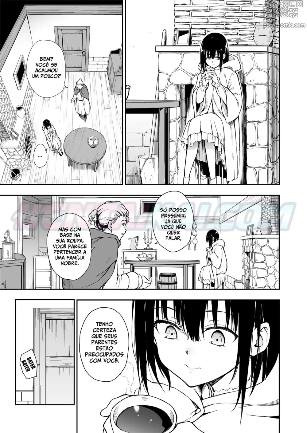 Page 4 of doujinshi Maid Kyouiku. 6 -Botsuraku Kizoku Rurikawa Tsubaki- (decensored)