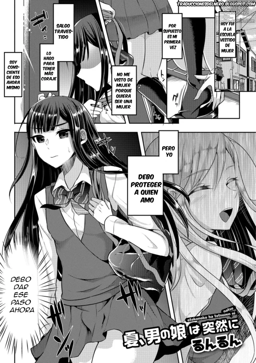 Page 1 of manga Natsu, Otokonoko wa Totsuzen ni