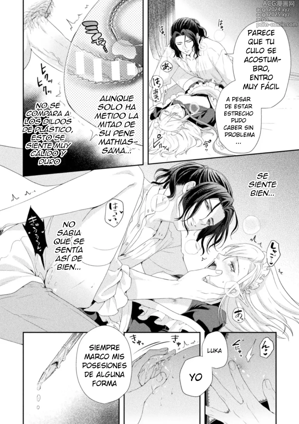 Page 23 of doujinshi Shuujin wa Hiroware Elf o Midareotoshitai ~Seigu ni yoru Yuganda Ai no Shimeshikata~