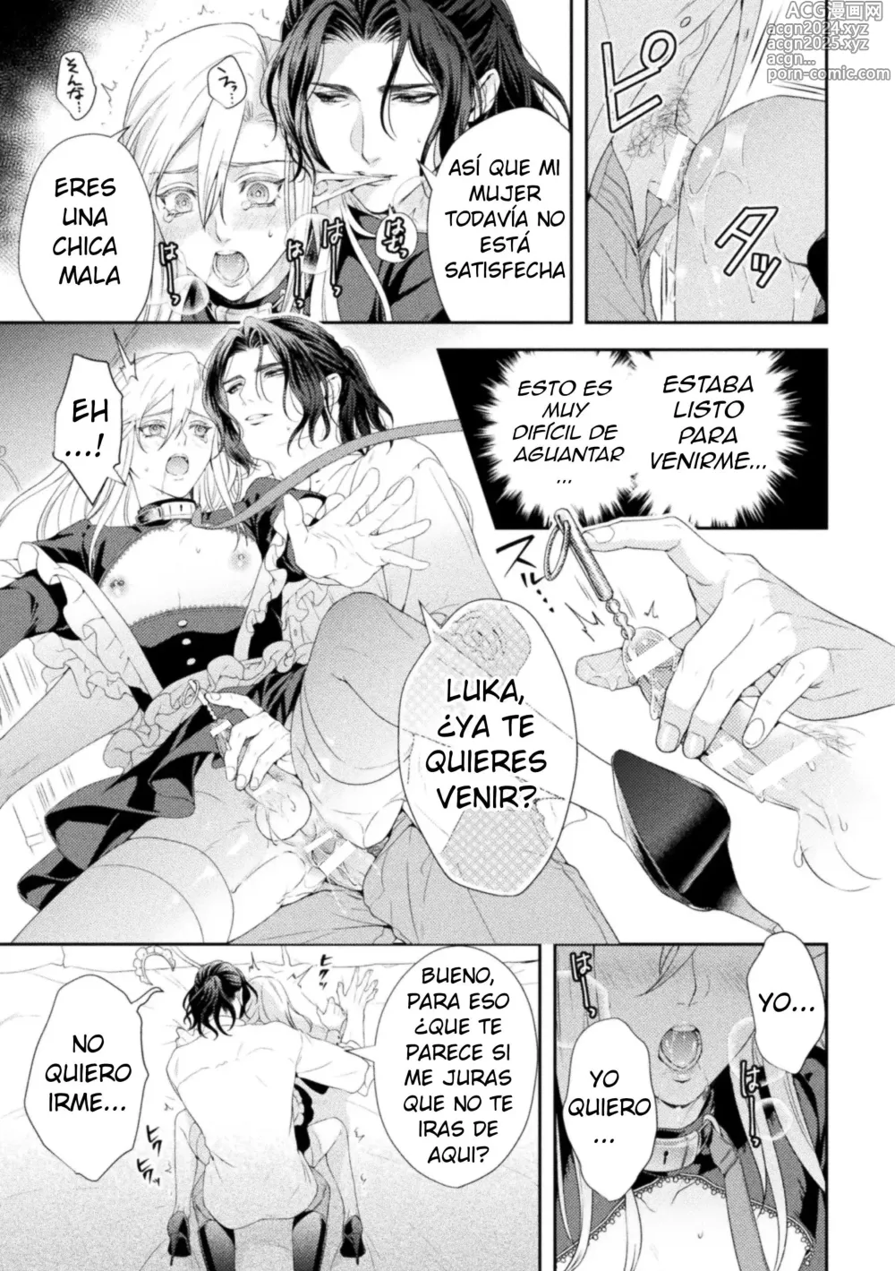 Page 28 of doujinshi Shuujin wa Hiroware Elf o Midareotoshitai ~Seigu ni yoru Yuganda Ai no Shimeshikata~