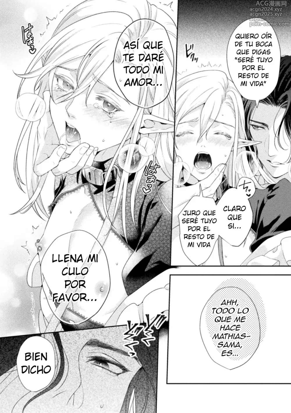 Page 29 of doujinshi Shuujin wa Hiroware Elf o Midareotoshitai ~Seigu ni yoru Yuganda Ai no Shimeshikata~