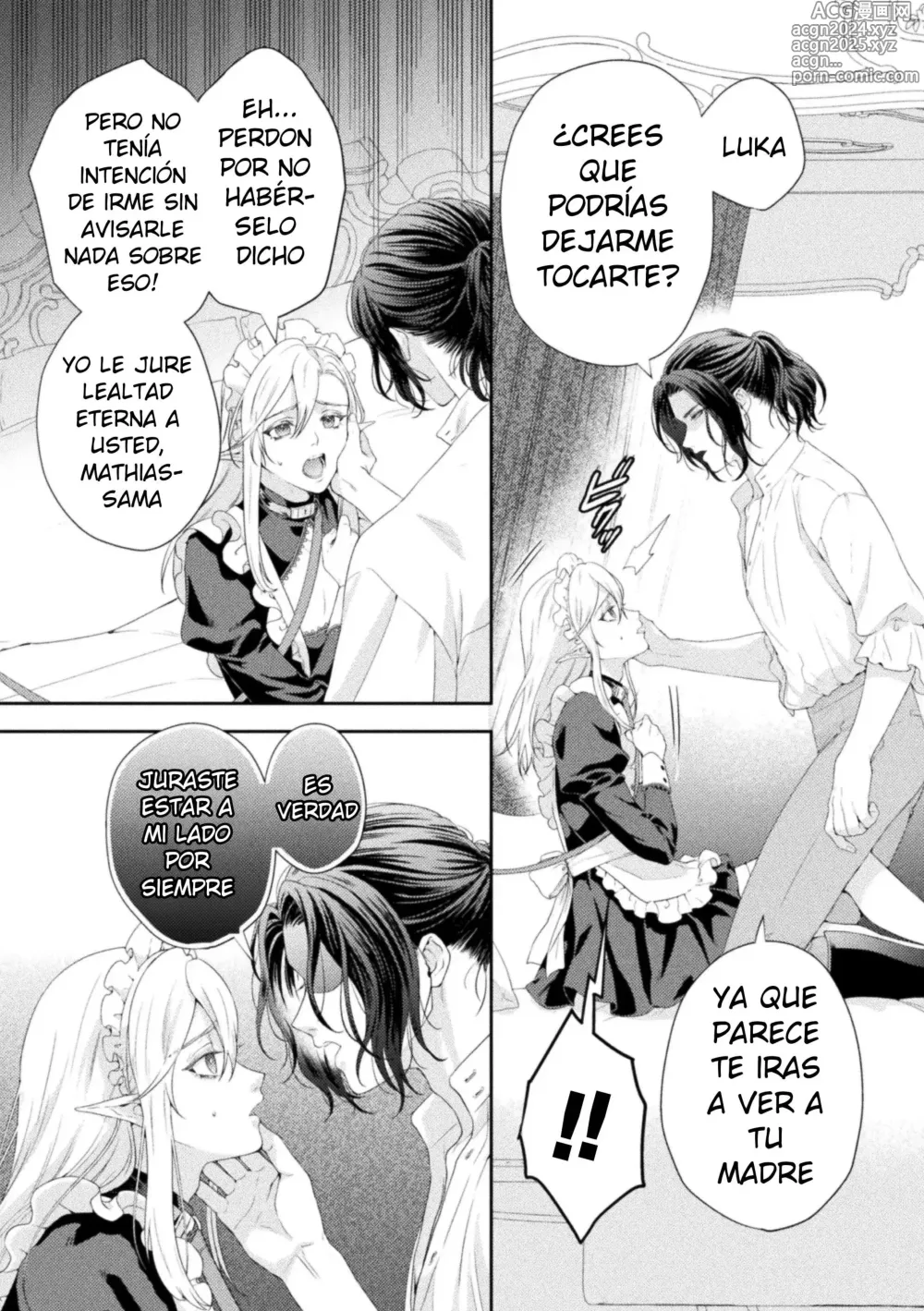 Page 8 of doujinshi Shuujin wa Hiroware Elf o Midareotoshitai ~Seigu ni yoru Yuganda Ai no Shimeshikata~