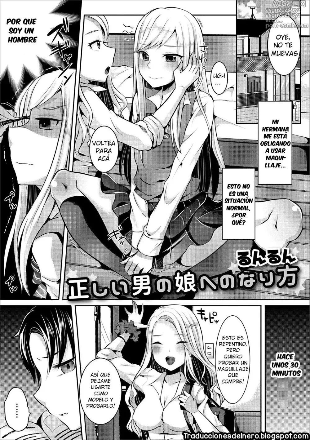 Page 1 of manga Tadashii Otokonoko e no Narikata