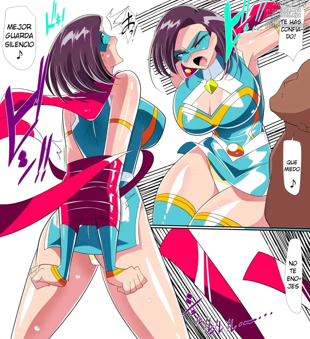 Page 19 of doujinshi Hitozuma Choujin Mighty Madam! VS Saiin Yarichin Kaijin Zenpen