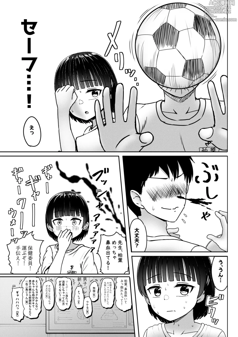 Page 8 of doujinshi Chuugakusei de Ninshin shiteiru Wakeari Doukyuusei ni Kokuhaku shitemita