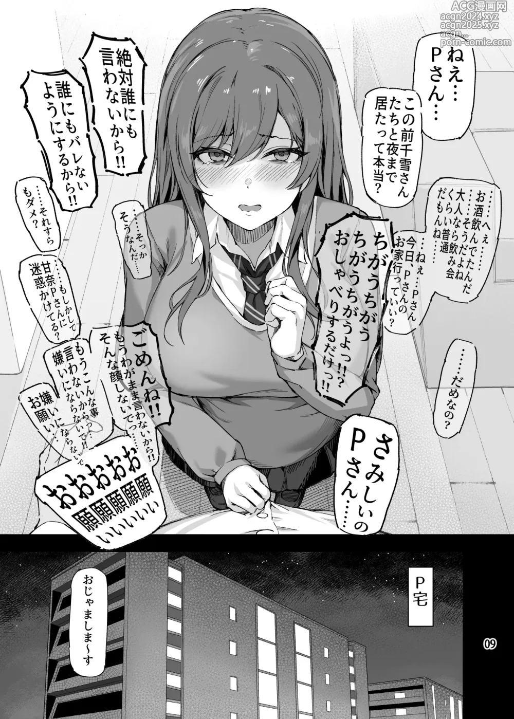 Page 10 of doujinshi Ai ga Omome no 283 Idol - 283 idols whose love is heavy