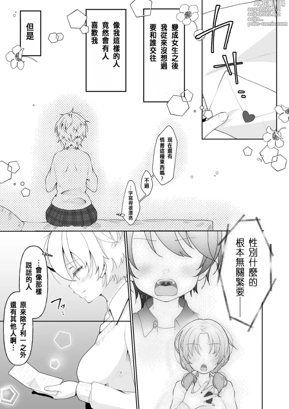 Page 15 of doujinshi TS shita Ore no Shinyuu ga Yandere ni Naru made