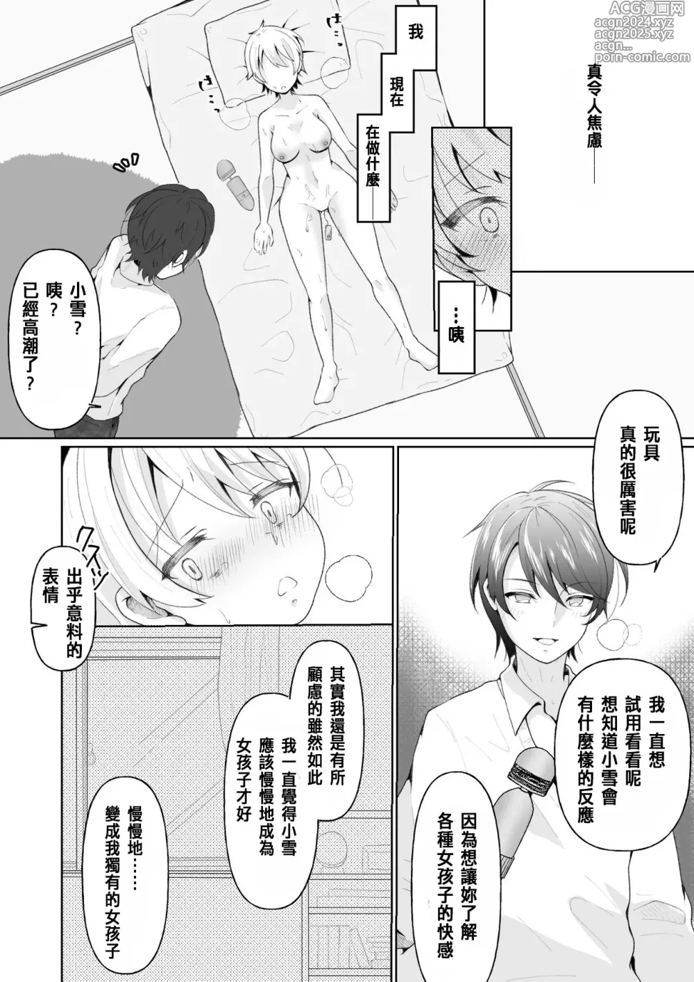 Page 36 of doujinshi TS shita Ore no Shinyuu ga Yandere ni Naru made