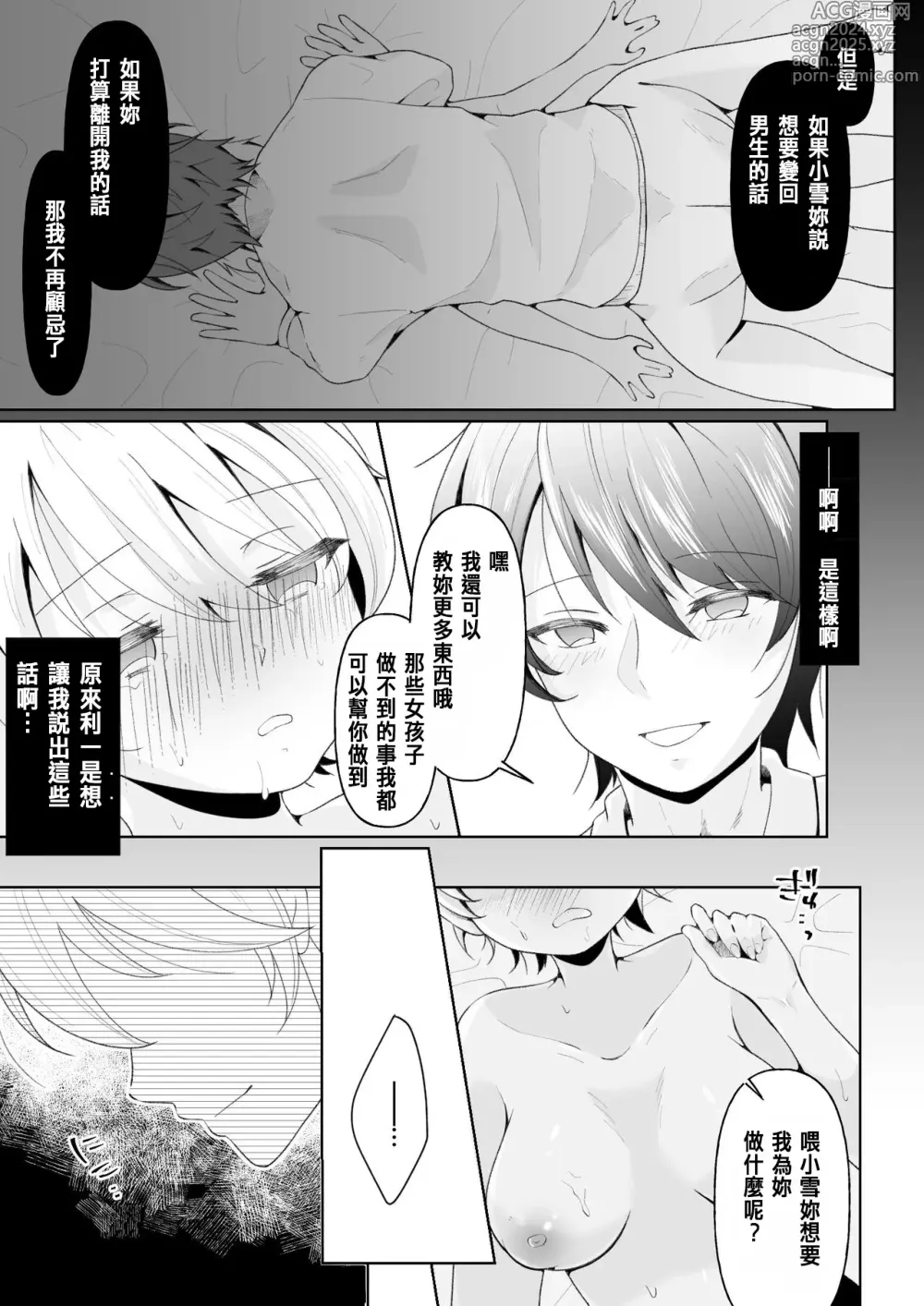 Page 37 of doujinshi TS shita Ore no Shinyuu ga Yandere ni Naru made