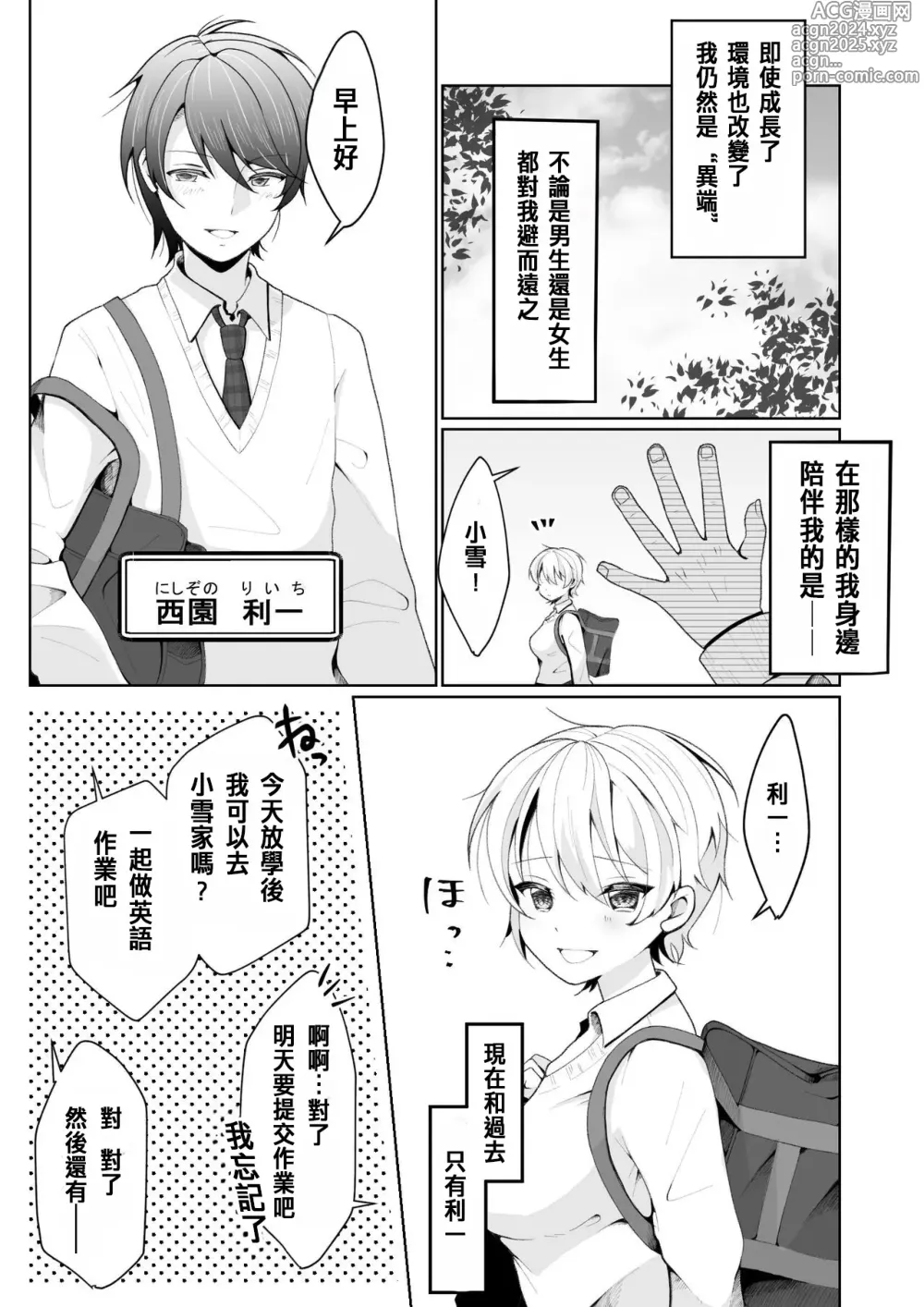 Page 9 of doujinshi TS shita Ore no Shinyuu ga Yandere ni Naru made