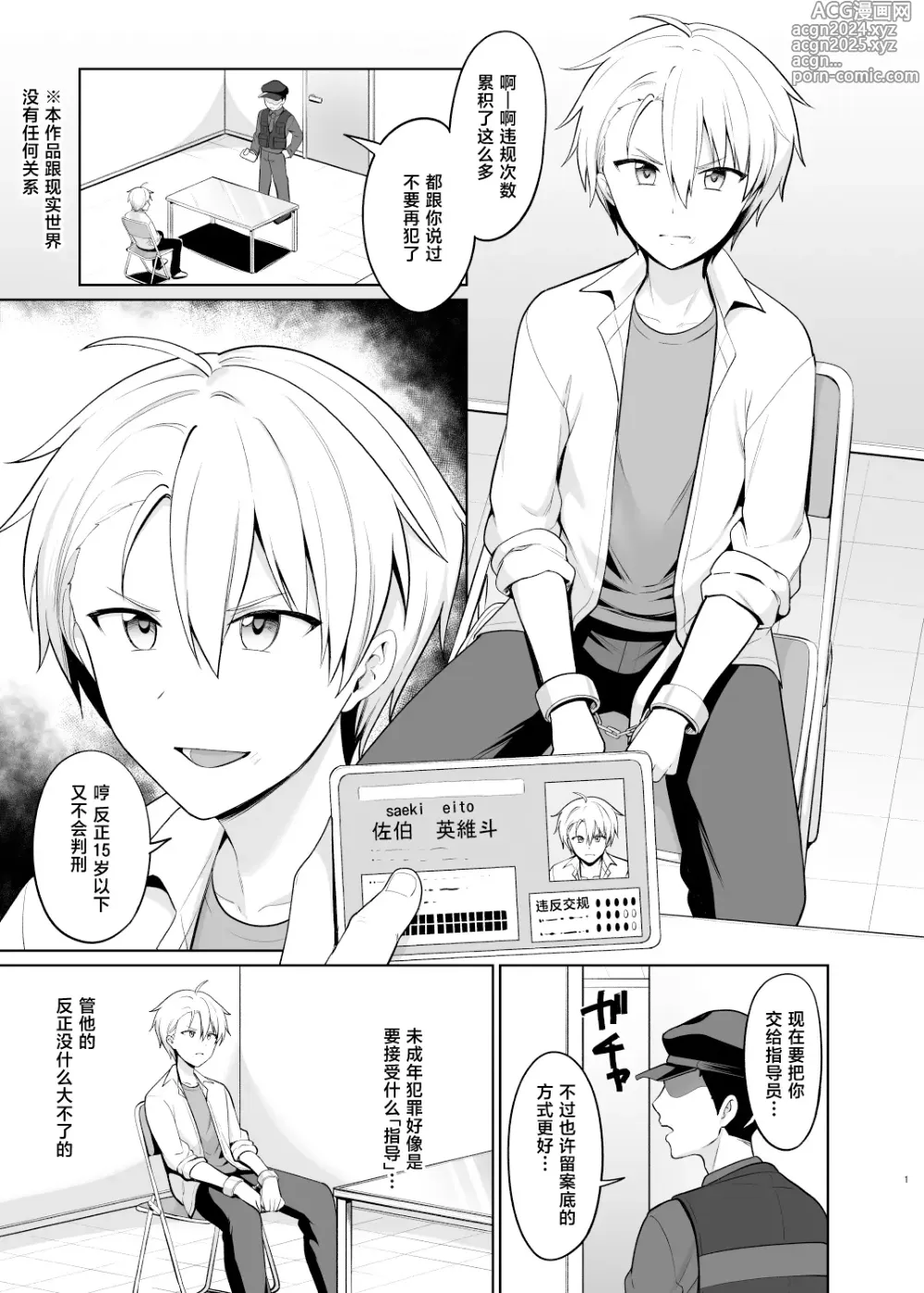 Page 2 of doujinshi Yankee Shounen Josou Mesu Ochi