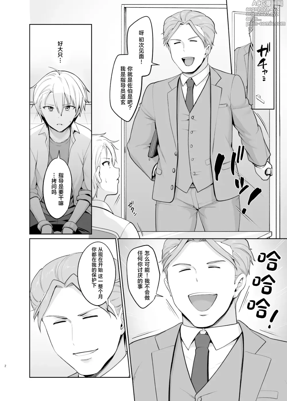 Page 3 of doujinshi Yankee Shounen Josou Mesu Ochi