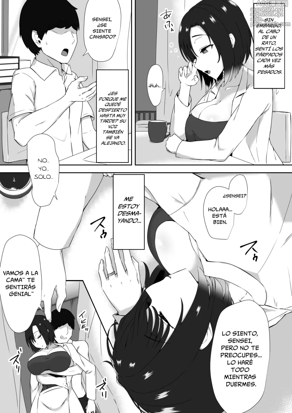 Page 6 of doujinshi Violación durante el sueño