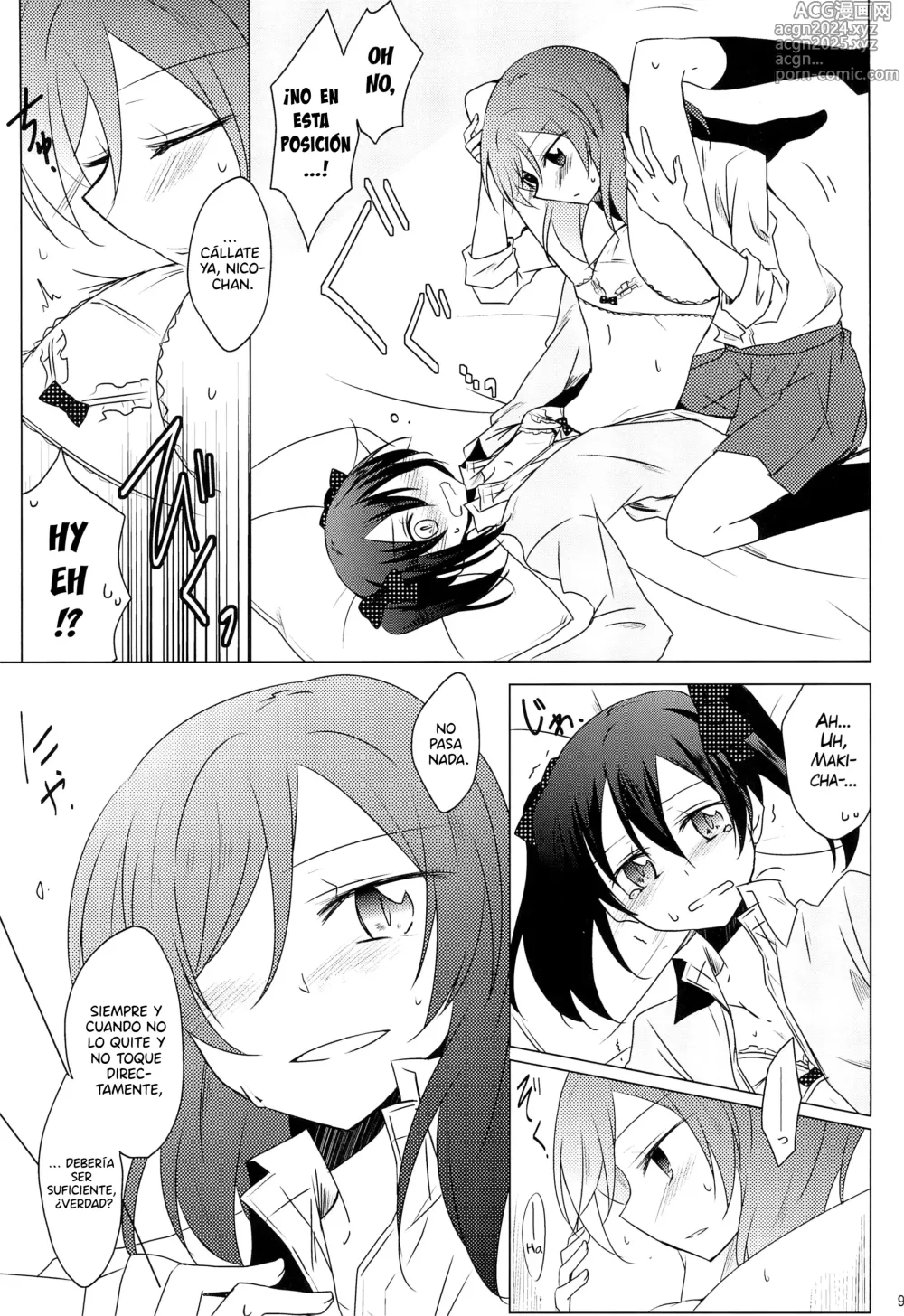 Page 9 of doujinshi Lingerie Borderline