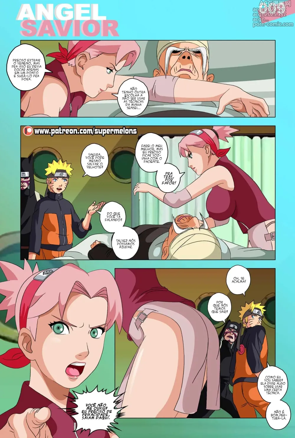 Page 11 of doujinshi Naruto super melons1