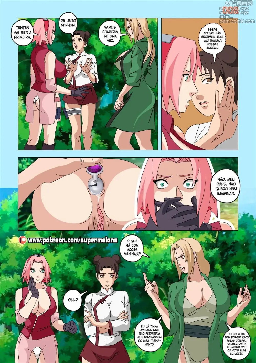 Page 101 of doujinshi Naruto super melons1