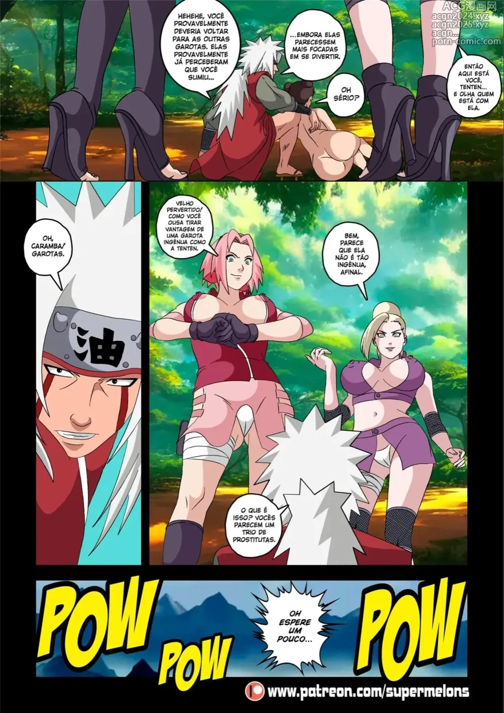 Page 127 of doujinshi Naruto super melons1