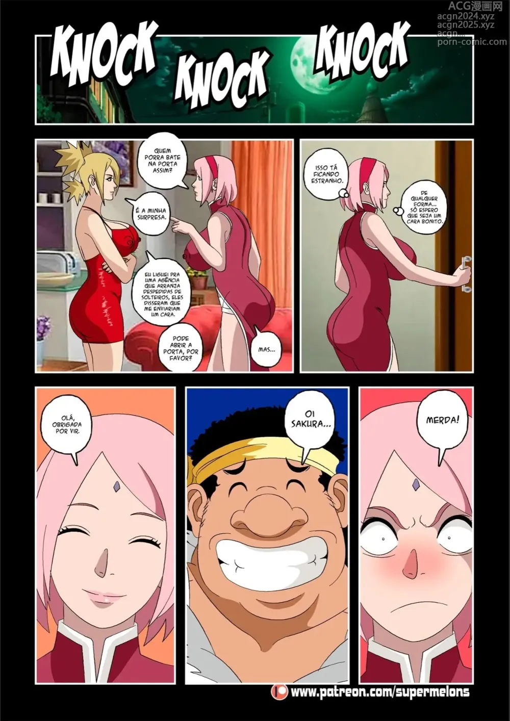 Page 204 of doujinshi Naruto super melons1