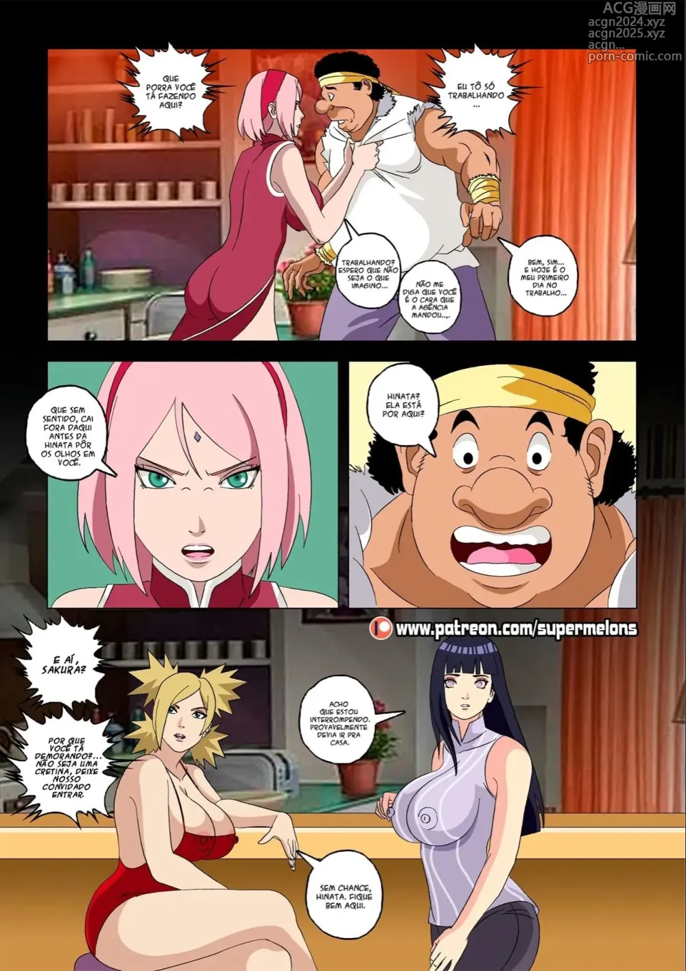 Page 205 of doujinshi Naruto super melons1