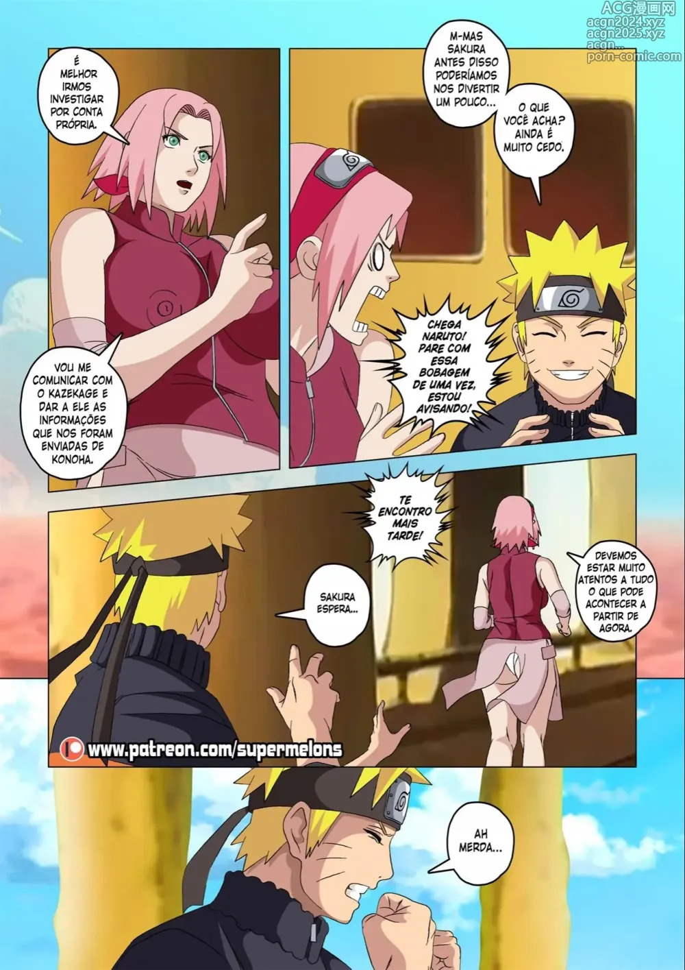 Page 45 of doujinshi Naruto super melons1