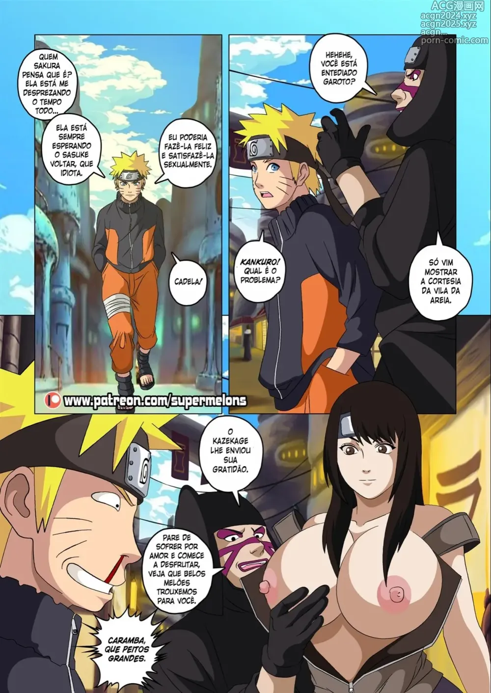 Page 46 of doujinshi Naruto super melons1