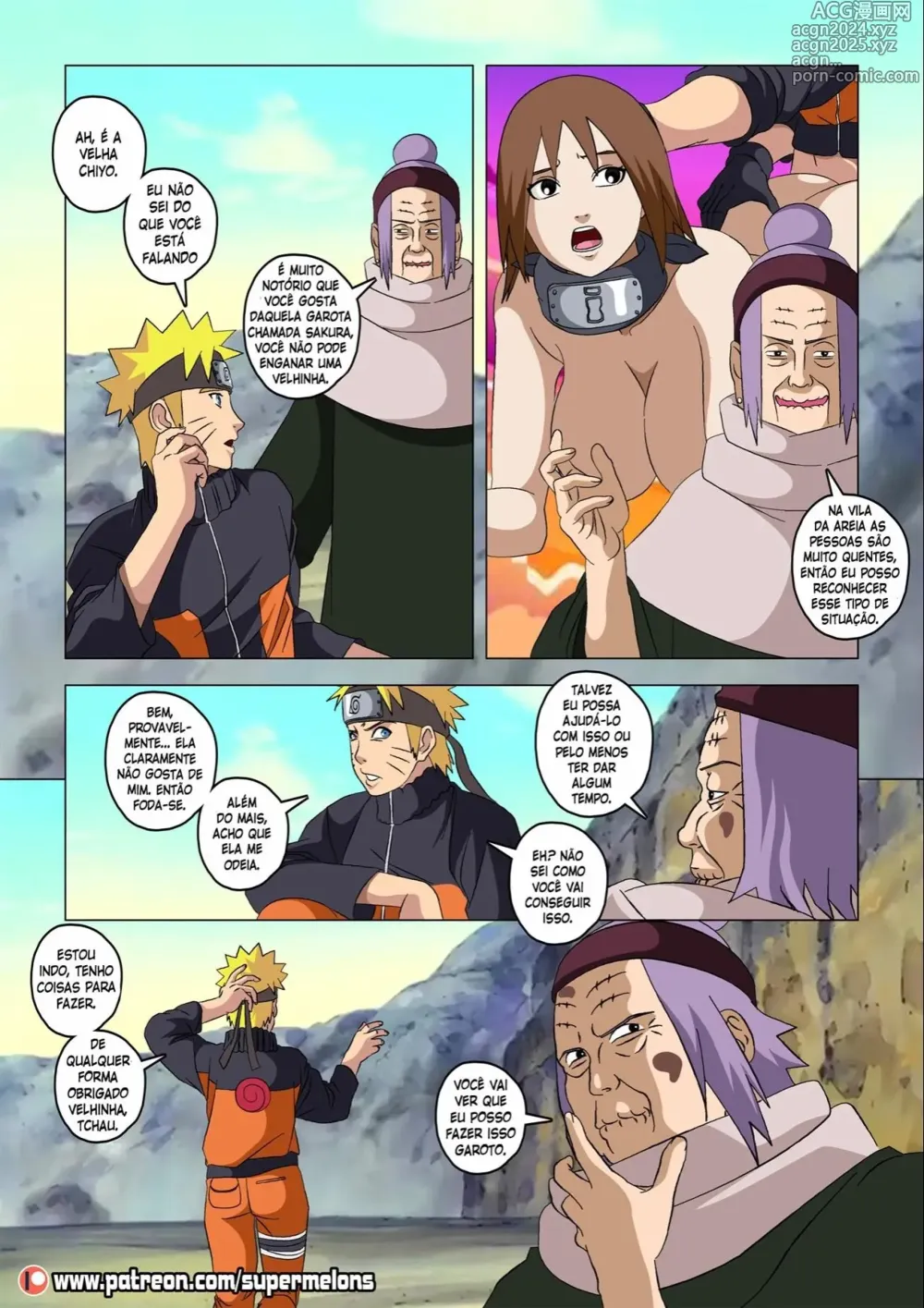 Page 50 of doujinshi Naruto super melons1