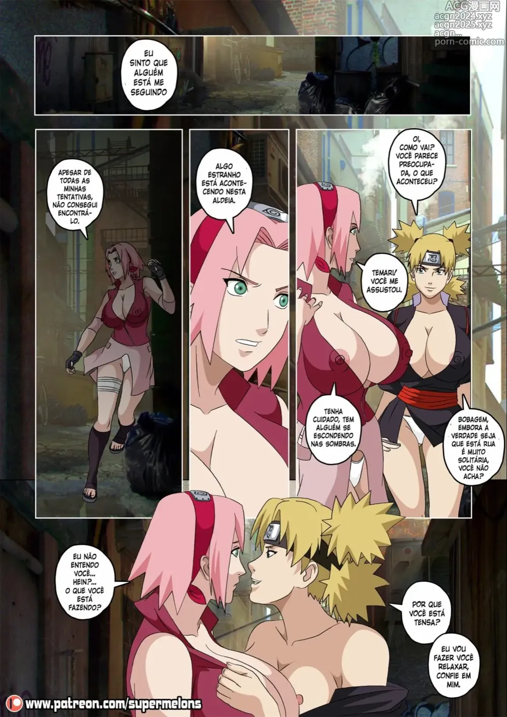 Page 53 of doujinshi Naruto super melons1