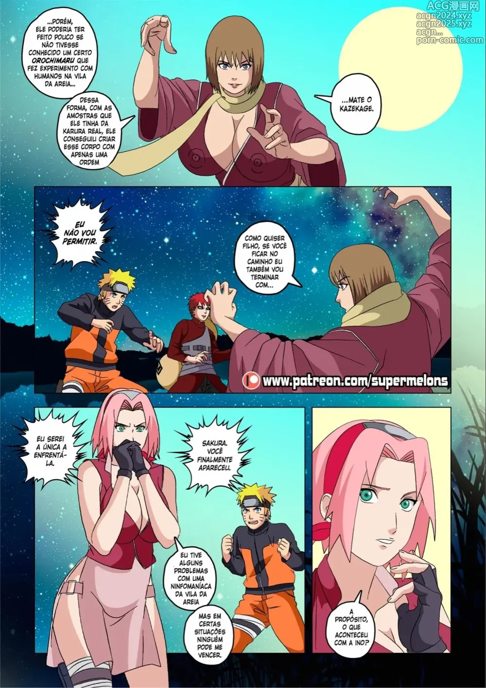 Page 71 of doujinshi Naruto super melons1