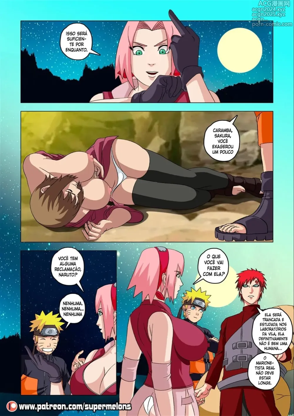 Page 77 of doujinshi Naruto super melons1