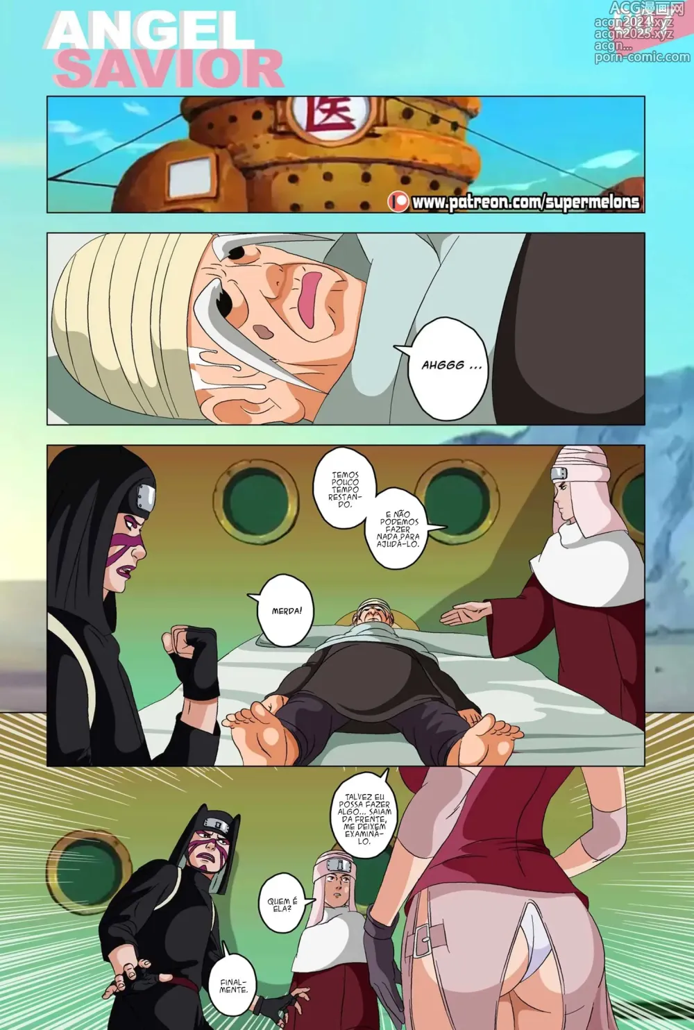 Page 9 of doujinshi Naruto super melons1