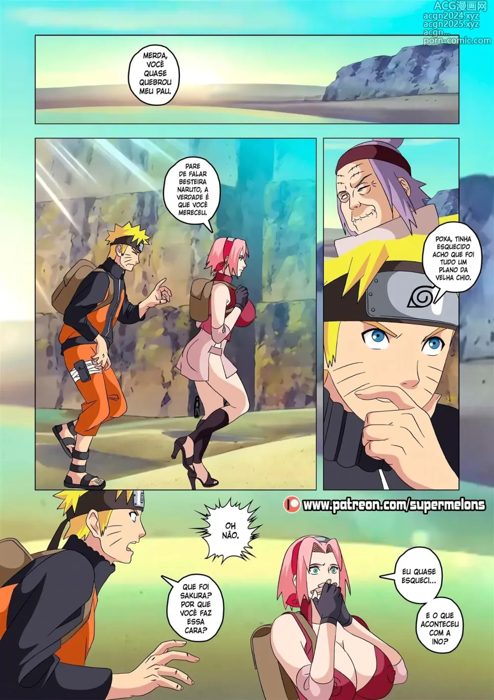 Page 91 of doujinshi Naruto super melons1