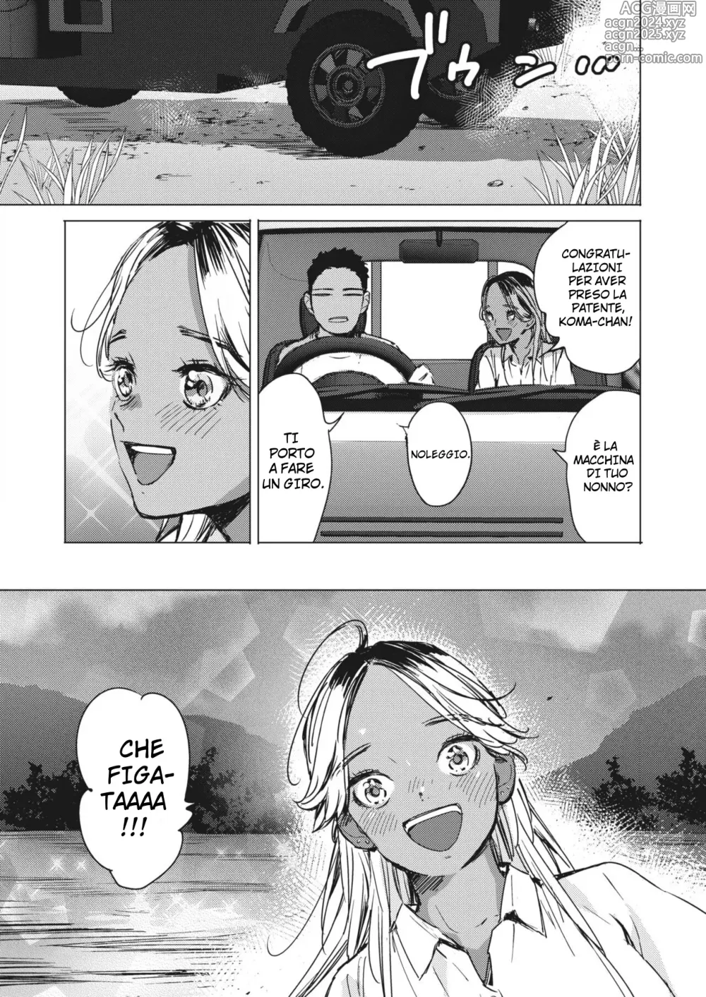 Page 5 of manga The Blue of the Night