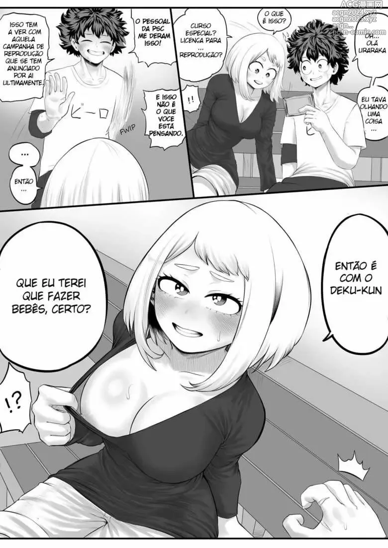 Page 40 of doujinshi Boku no hero misc